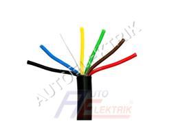 Kabel 7x1, barevné vodiče